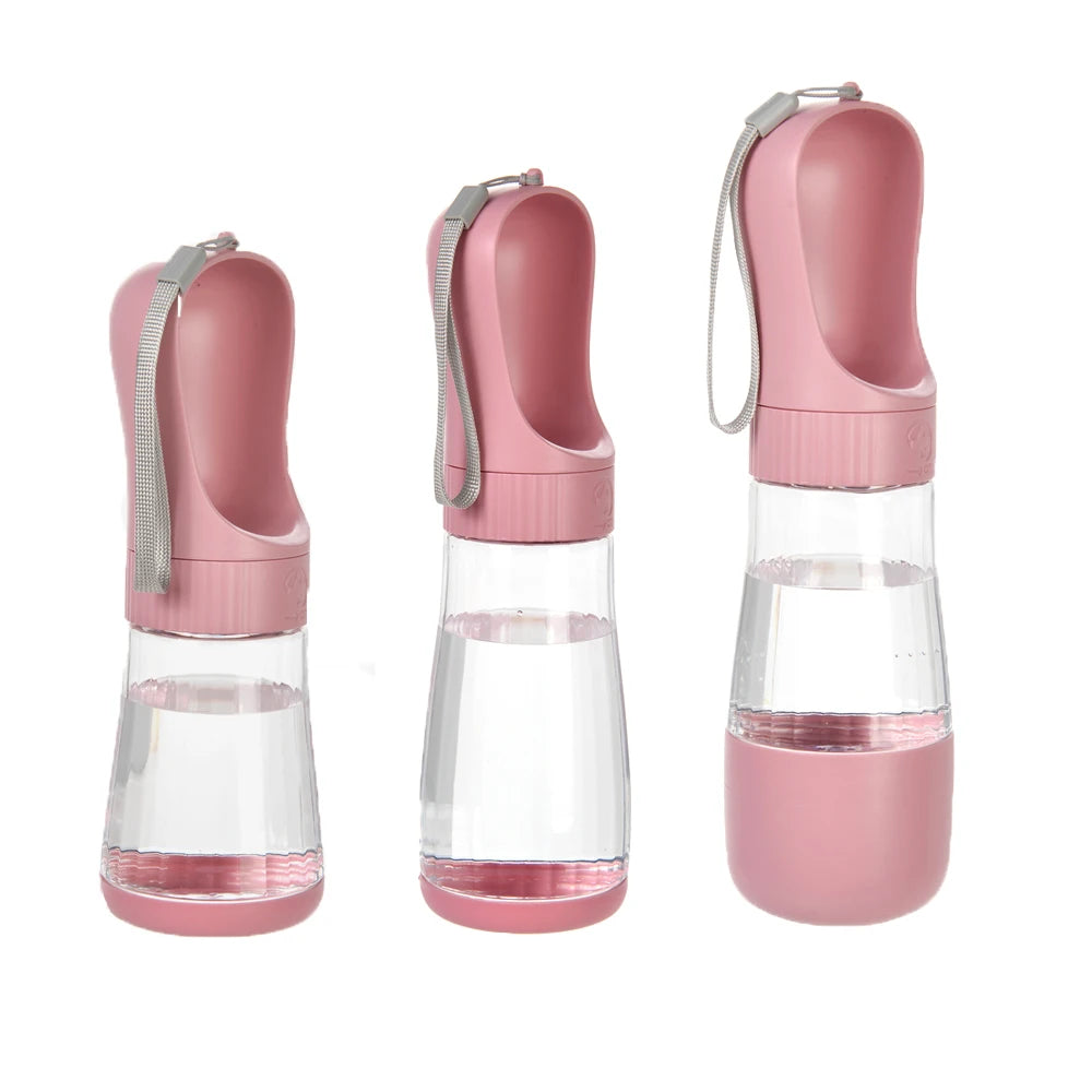 2 in 1 Portable Pet Water Bottle With Food Container